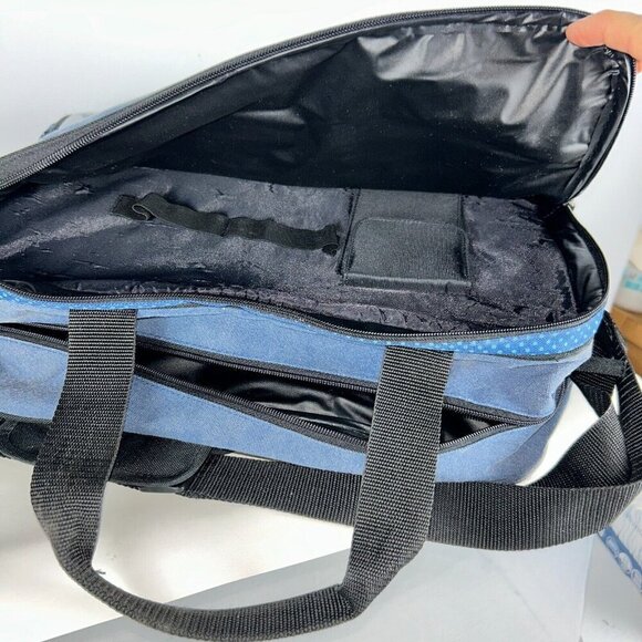 Baby Looney Tunes Large Comic Black Diaper Bag Vintage - Picture 8 of 9